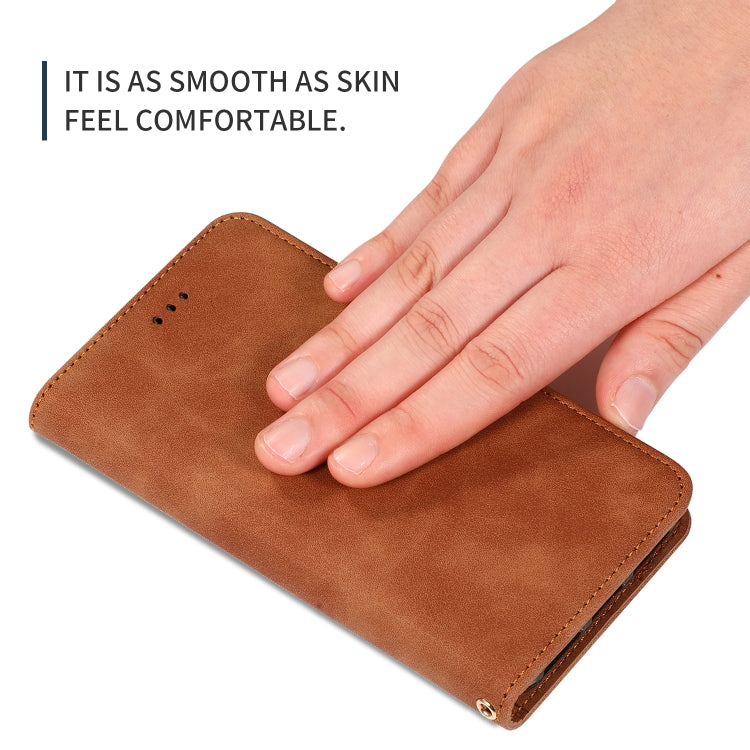 Retro Skin Feel Business Magnetic Horizontal Flip Leather Case for Xiaomi Mi 9T  / Mi 9T Pro / Redmi K20  /  K20 Pro(Brown) - Xiaomi Cases by buy2fix | Online Shopping UK | buy2fix