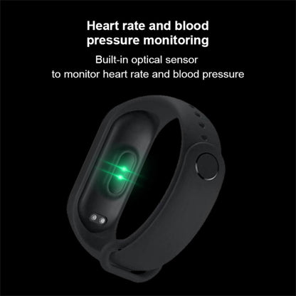 KM5 0.96inch Color Screen Phone Smart Watch IP68 Waterproof,Support Bluetooth Call/Bluetooth Music/Heart Rate Monitoring/Blood Pressure Monitoring(Black) - Smart Wear by buy2fix | Online Shopping UK | buy2fix