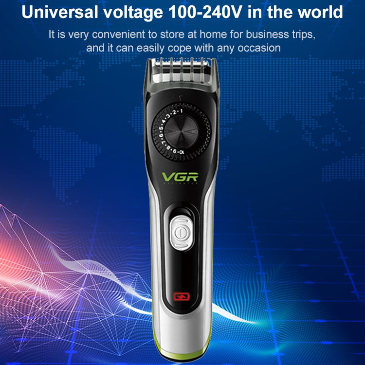 VGR V-028 5W USB Self Trimming Hair Clipper - Hair Trimmer by VGR | Online Shopping UK | buy2fix