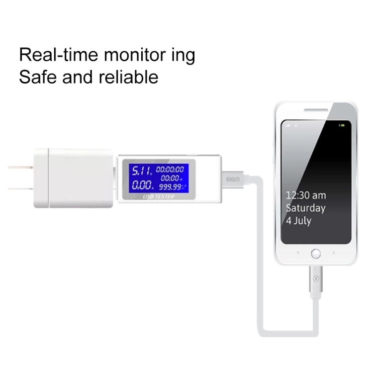 USB Current Voltage Tester Digital Display DC 4-30V 0-150W Testing Tools - Consumer Electronics by buy2fix | Online Shopping UK | buy2fix