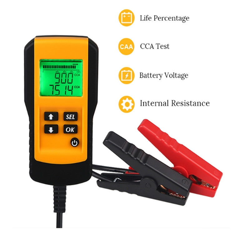 AE300 Car 12V Digital Battery Tester Analyzer - In Car by buy2fix | Online Shopping UK | buy2fix