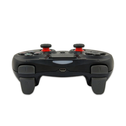 Rubberized Wireless Game Controller Bluetooth Handle for PS4 Host(black B) - Gamepads by buy2fix | Online Shopping UK | buy2fix