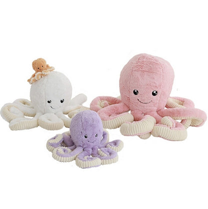 Creative Cute Octopus Plush Toys Children Gifts, Height:80cm(White) - Soft Toys by buy2fix | Online Shopping UK | buy2fix