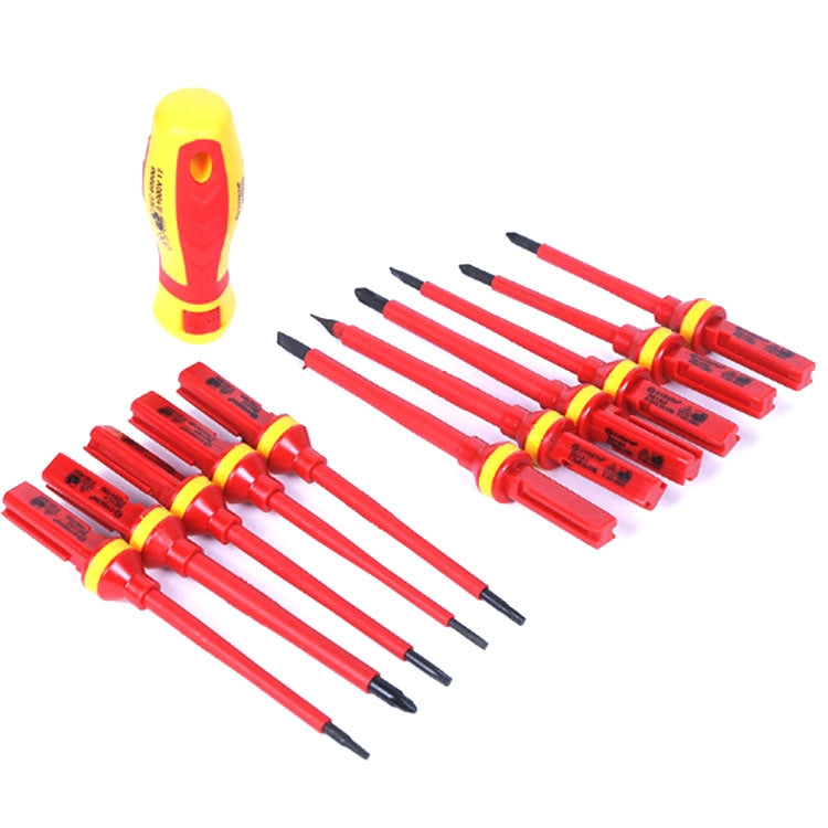 13 in 1 VDE Industrial Telecommunications High Pressure Resistant Screwdriver Set Apple Phone Repair Tool Screwdriver - Screwdriver Set by SPIFFLYER | Online Shopping UK | buy2fix