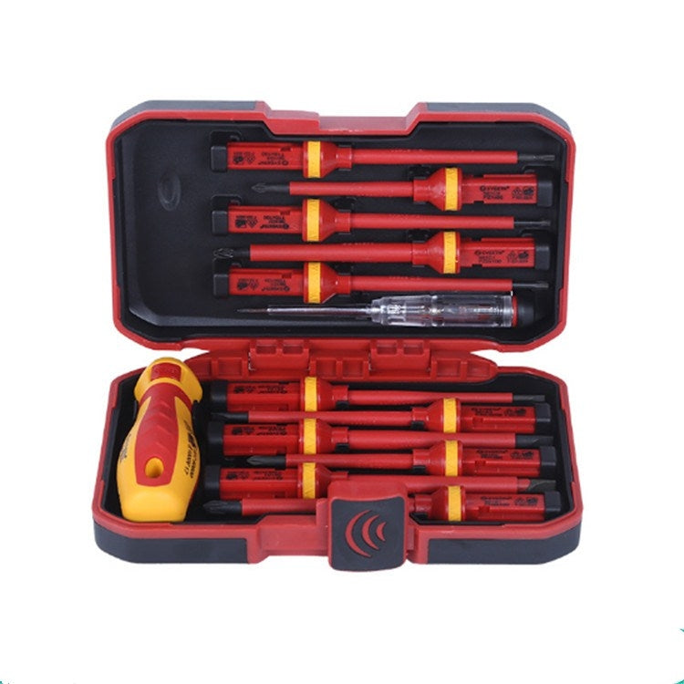 13 in 1 VDE Industrial Telecommunications High Pressure Resistant Screwdriver Set Apple Phone Repair Tool Screwdriver - Screwdriver Set by SPIFFLYER | Online Shopping UK | buy2fix