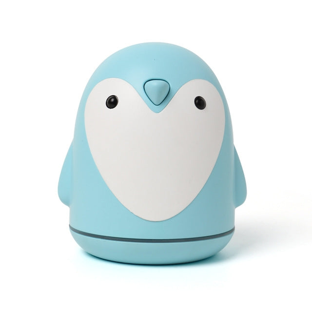 220ml Aroma Humidifier Cute Penguin USB Air Diffuser Home Office Car Mist Maker Air Purifier(Blue) - Home & Garden by buy2fix | Online Shopping UK | buy2fix