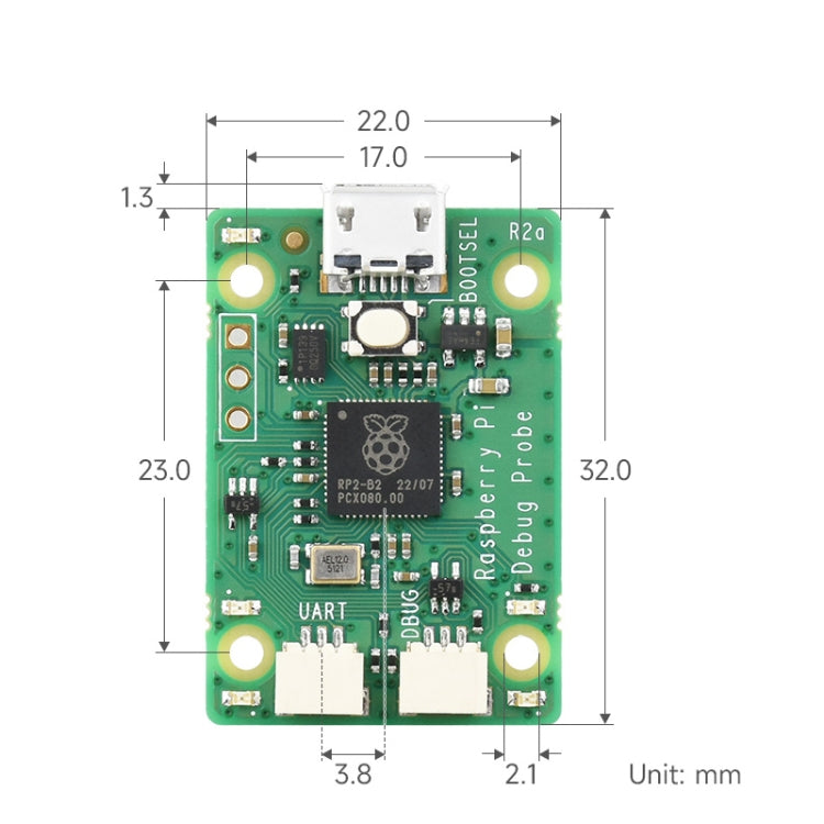 Waveshare For Raspberry Pi USB Debug Probe Module - Consumer Electronics by WAVESHARE | Online Shopping UK | buy2fix