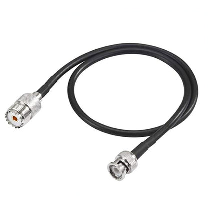 BNC Male To UHF Female RG58 Coaxial Adapter Cable, Cable Length:1.5m - Connectors by buy2fix | Online Shopping UK | buy2fix