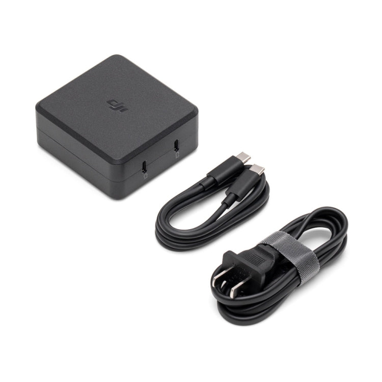 Original DJI 100W Desktop Charger With Two USB-C Output Interfaces - Cable & Adapter by DJI | Online Shopping UK | buy2fix