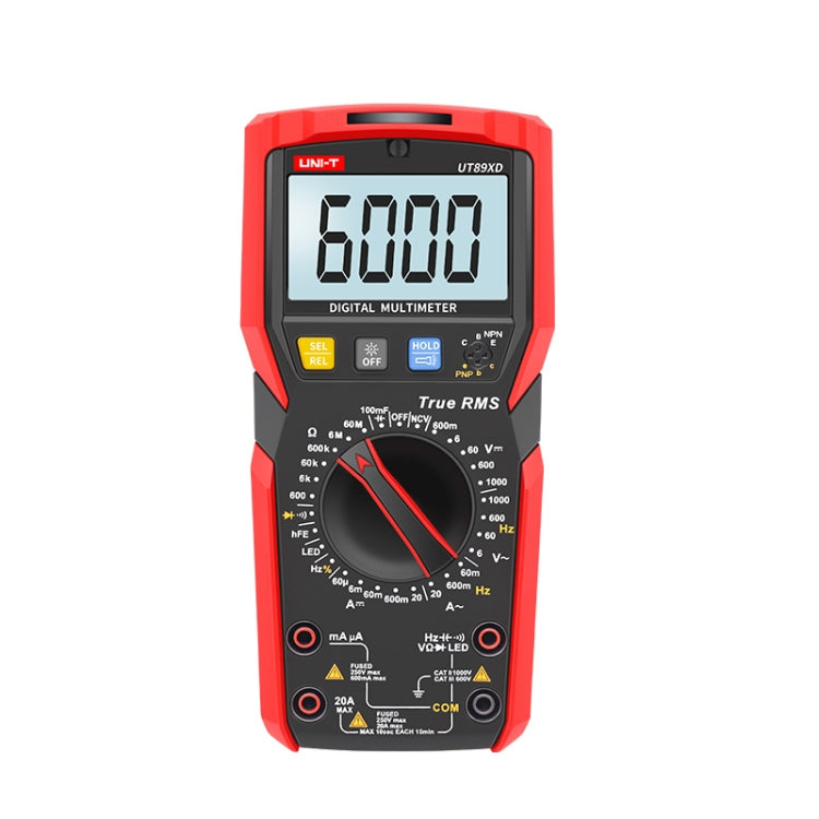 UNI-T UT89XD Digital High-Precision Multimeter Digital Display Multi-Meter - Digital Multimeter by UNI-T | Online Shopping UK | buy2fix