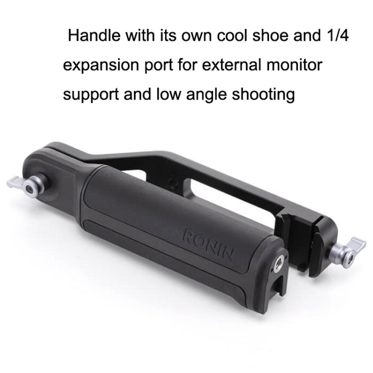 Original DJI RS 3 / RS 3 Pro / RS 2 / RSC 2 Handheld Adapter Handle(Black) - DJI & GoPro Accessories by DJI | Online Shopping UK | buy2fix