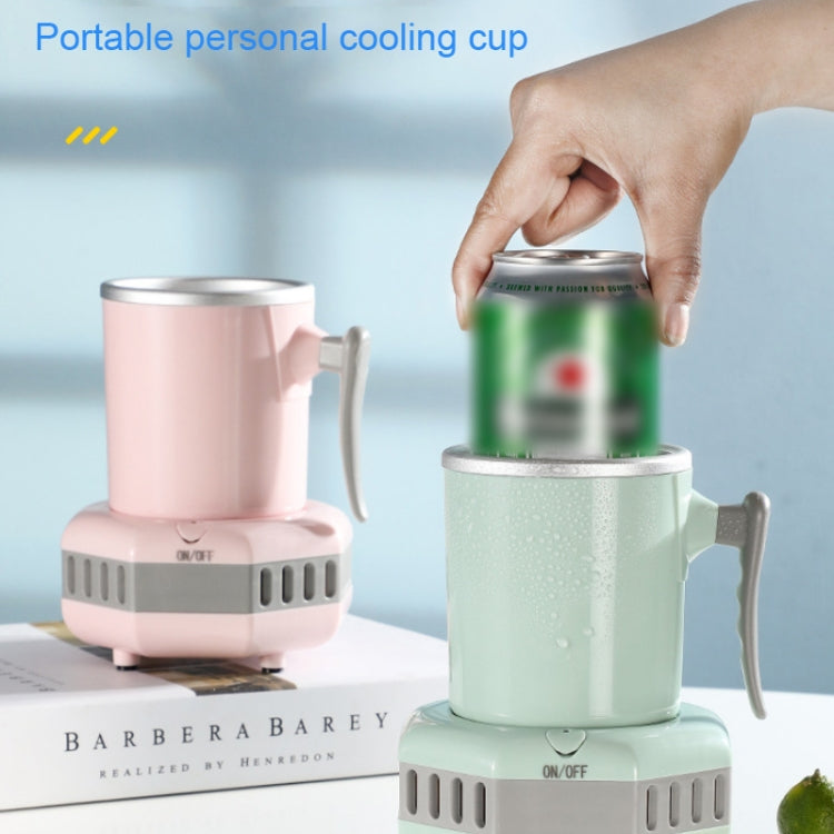 Fast Cooling Cup Mini Chilled Drinks Juice Desktop Quick-Freeze Cooling Drinks Cup, CN Plug(Pink) - Refrigerators & Parts by buy2fix | Online Shopping UK | buy2fix