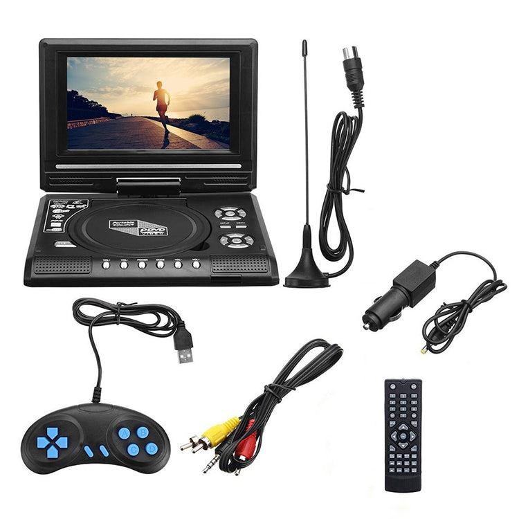 7.8 inch Portable DVD with TV Player, Support SD / MMC Card / Game Function / USB Port(UK Plug) - Consumer Electronics by buy2fix | Online Shopping UK | buy2fix