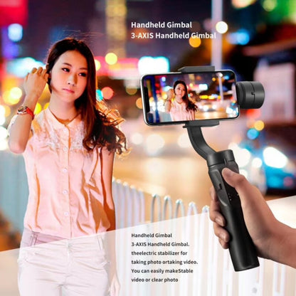 H4 Three-axis Handheld Gimbal Stabilizer For Shooting Stable, Anti-shake Balance Camera Live Support - Consumer Electronics by buy2fix | Online Shopping UK | buy2fix