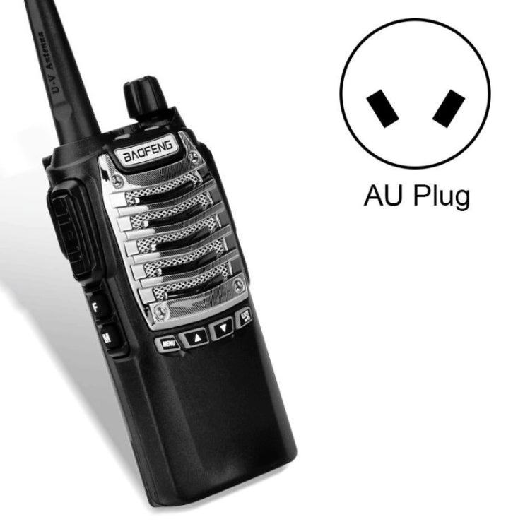 Baofeng UV-8D 8W High-power Dual-transmit Button Multifunctional Walkie-talkie, Plug Specifications:AU Plug - Handheld Walkie Talkie by Baofeng | Online Shopping UK | buy2fix