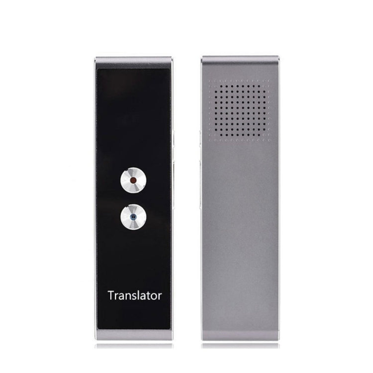 T8 Pocket Language Translator Voice 30 Languages Two Way Real Time Intercom Portable Translator For Personal Learning Travelling Black - Consumer Electronics by buy2fix | Online Shopping UK | buy2fix