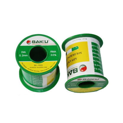 BAKU High-purity Low-temperature Solder Wire 63 Degrees Celsius No-clean Tin Wire(BK-10005 0.5mm) - Welding Wire by BAKU | Online Shopping UK | buy2fix