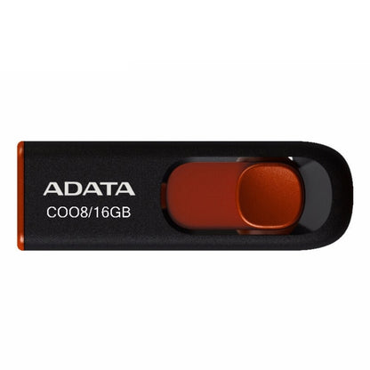 ADATA C008 Car Office Universal Usb2.0 U Disk, Capacity: 16 GB(Red) - USB Flash Drives by ADATA | Online Shopping UK | buy2fix