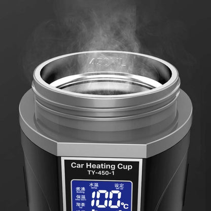 450ml Car Heating Water Bottle Thermos Mug Car Truck Universal Boiling Water Cup, Style:Car Models(Black) - Heating Cups by buy2fix | Online Shopping UK | buy2fix