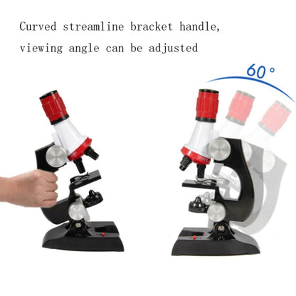 Children Microscope Set Simulation Science Experiment 1200 Times Science & Education Supplies - Consumer Electronics by buy2fix | Online Shopping UK | buy2fix