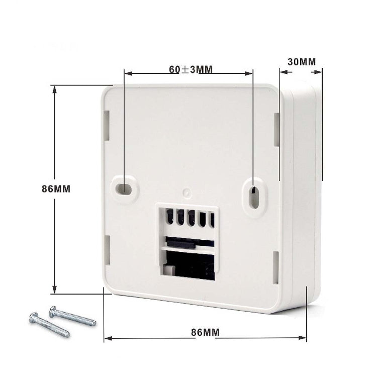 HY02B05-2BW  Programmable Wall-Hung Boiler Thermostat Temperature Controller - Consumer Electronics by buy2fix | Online Shopping UK | buy2fix