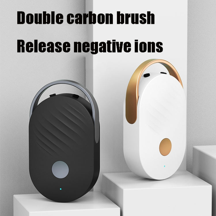 DQ503 Neck Anion Purifier Deodorization Aldehyde Removal Wireless Portable Air Purifier(Black) - Home & Garden by buy2fix | Online Shopping UK | buy2fix