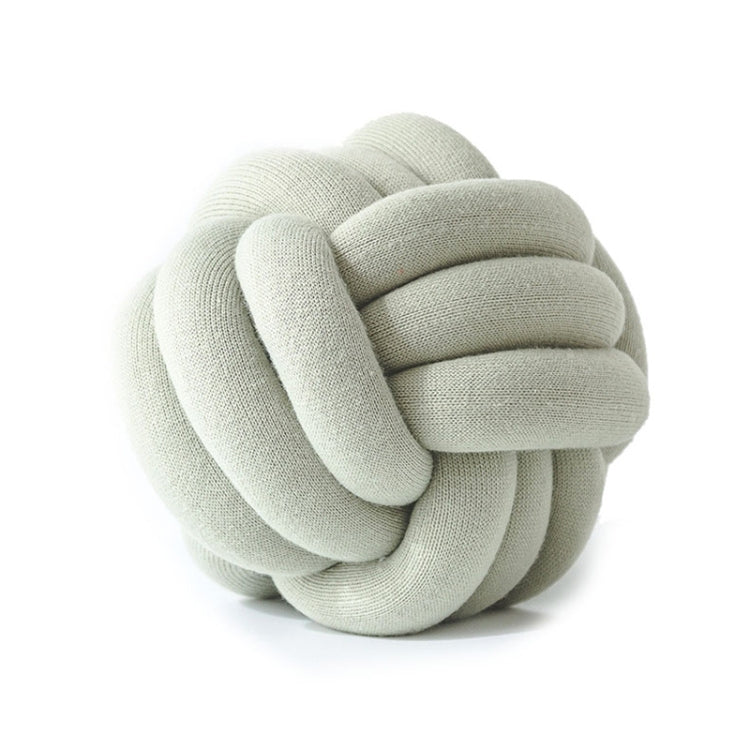 Hand-Made Knotted Ball Pillow, Size: Diameter: 25~30cm(Matcha) - Cushions & Pillows by buy2fix | Online Shopping UK | buy2fix