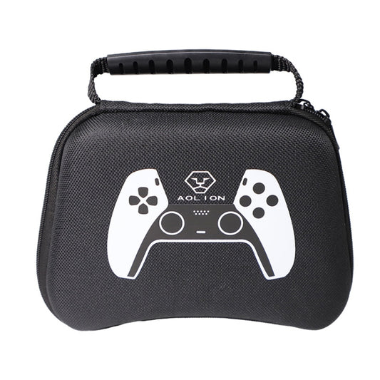 3 PCS AOLION Game Handle Waterproof EVA Storage Bag Hard Shell Bag For PS5/PS4(Black) - Bags by buy2fix | Online Shopping UK | buy2fix