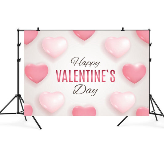 2.1m x 1.5m Valentines Day Photo Party Layout Props Photography Background Cloth(002) - Camera Accessories by buy2fix | Online Shopping UK | buy2fix