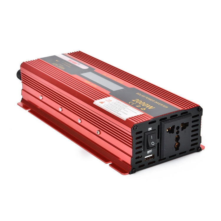 XUYUAN 2000W Car Battery Inverter with LCD Display, Specification: 24V to 110V -  by XUYUAN | Online Shopping UK | buy2fix