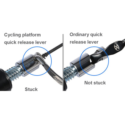 2 PCS Cycling Platform Quick Release Lever Mountain Bike Bicycle Cycling Training Platform Quick Release Accessories - Outdoor & Sports by buy2fix | Online Shopping UK | buy2fix