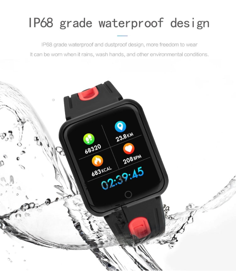 P68 Smart Watches Heart Rate Monitor Blood Pressure Activity Tracker - Smart Wear by buy2fix | Online Shopping UK | buy2fix