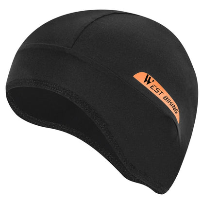 West Biking YP0201294 Summer Ice Silk Hat Riding Windproof Hood Breathable And Quick-Drying Helmet Lining Cap, Size: Free Size(Black) - Protective Helmet & Masks by WEST BIKING | Online Shopping UK | buy2fix