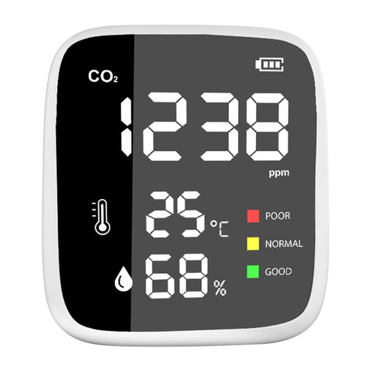 DM1308B Carbon Dioxide Detector Concentration Monitor with LED Display - Security by buy2fix | Online Shopping UK | buy2fix