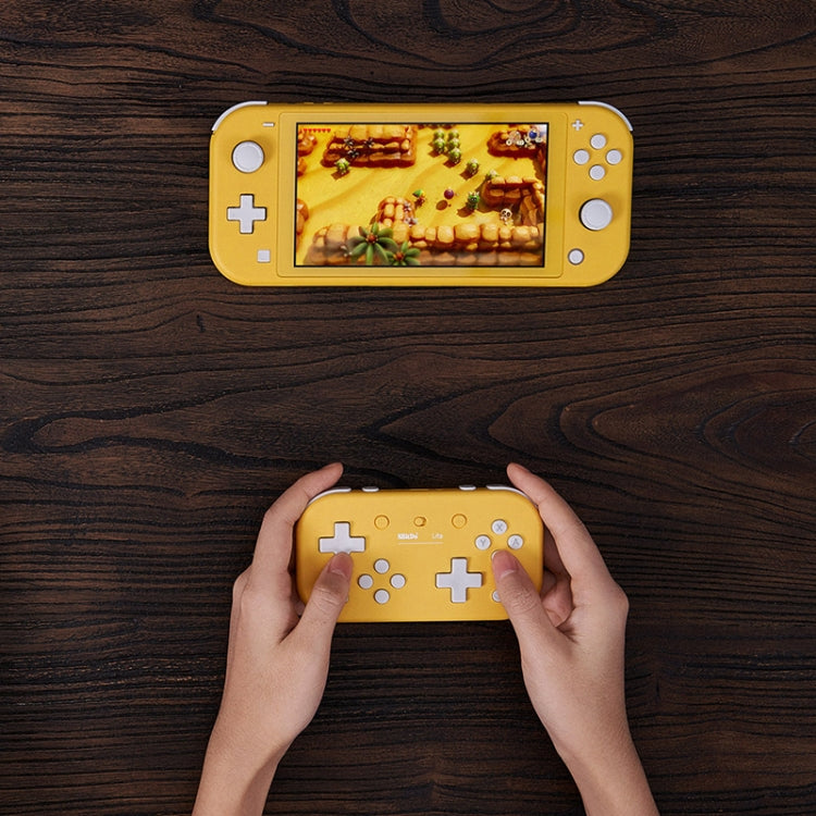 8Bitdo Lite Mini Portable Bluetooth Gamepad For Switch / PC(Yellow) - Gamepads by 8Bitdo | Online Shopping UK | buy2fix