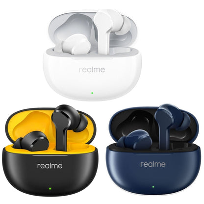 Realme Buds T100 AI ENC Smart Call Noise Reduction Wireless In-Ear Bluetooth Earphones(White) - Bluetooth Earphone by Realme | Online Shopping UK | buy2fix