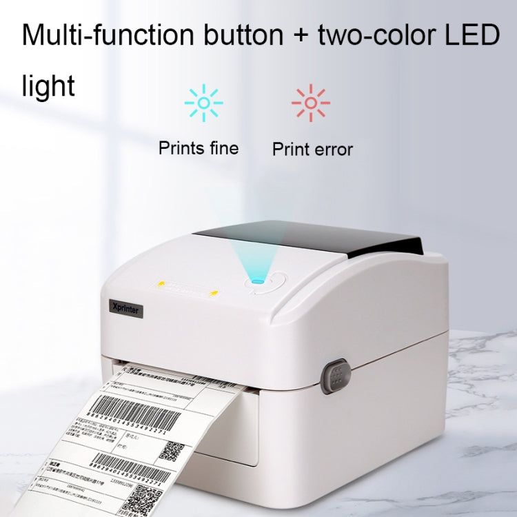 Xprinter XP-420B 108mm Express Order Printer Thermal Label Printer, Style:USB+WIFI(US Plug) - Consumer Electronics by Xprinter | Online Shopping UK | buy2fix