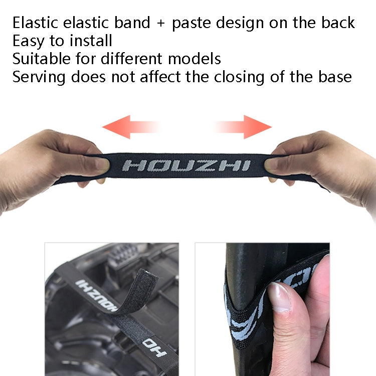 HOUZHI MTZT1010 Motorcycle Sun Insulation Cushion 3D Grid Breathable Sweating Cool Seat Cover, Style: Single Layer XL - In Car by buy2fix | Online Shopping UK | buy2fix