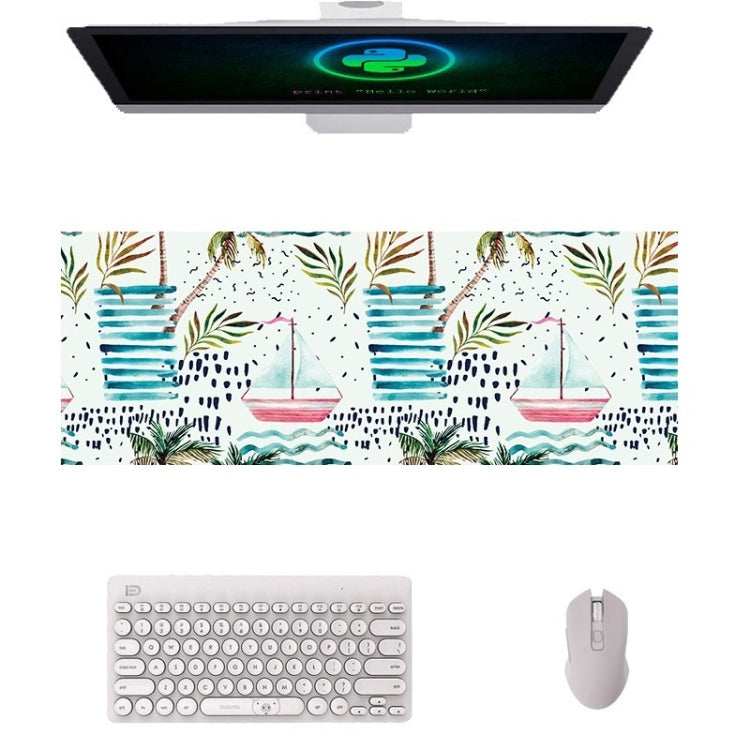 900x400x3mm Office Learning Rubber Mouse Pad Table Mat(8 Tropical Rainforest) - Mouse Pads by buy2fix | Online Shopping UK | buy2fix