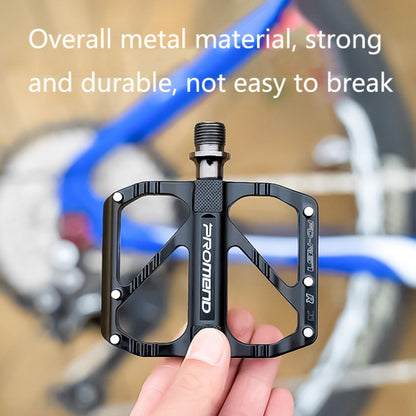 PD-R27 1 Pair PROMEND Bicycle Pedal Road Bike Aluminum Alloy Bearing Quick Release Folding Pedal - Pedals by PROMEND | Online Shopping UK | buy2fix