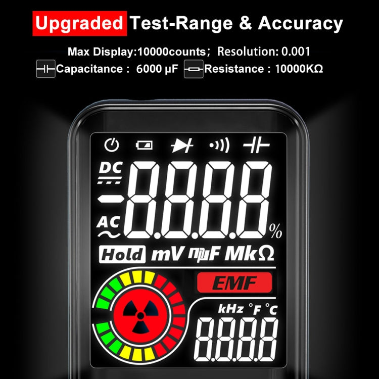 BSIDE S20 Intelligent Large Screen Electromagnetic Radiation Multimeter Tester - Digital Multimeter by BSIDE | Online Shopping UK | buy2fix