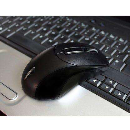 2 PCS Cadeva 006 3 Keys Wired Mouse Household Computer Mouse(USB Interface) -  by Cadeva | Online Shopping UK | buy2fix