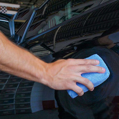 10  PCS / Set FJDLK-001 Microfiber Car Washing Cleaning Waxing Polishing Sponge Towel Cloth Square Car Care Tools 3cm Thick(12x8x4cm) - In Car by buy2fix | Online Shopping UK | buy2fix