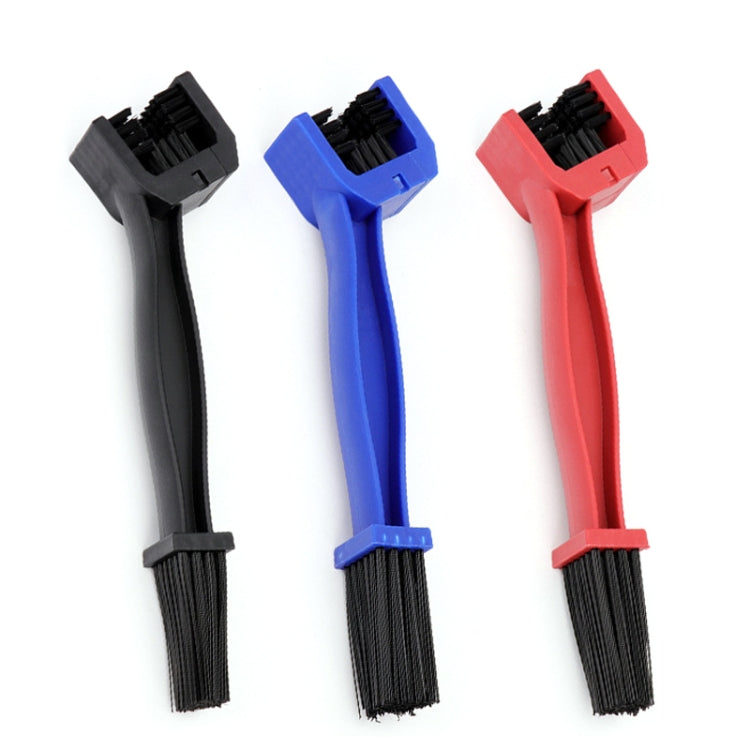5 PCS BG-7168 Bicycle And Motorcycle Cleaning Brush Three-Sided Chain Brush, Colour: Black - Outdoor & Sports by buy2fix | Online Shopping UK | buy2fix