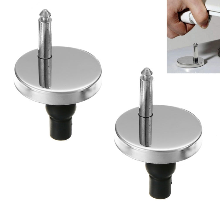 1 Pair 3903 Zinc Alloy Toilet Seat Hinge Installation Nut Quick Release Installation Screw(Toilet Cover Accessories) - Home & Garden by buy2fix | Online Shopping UK | buy2fix