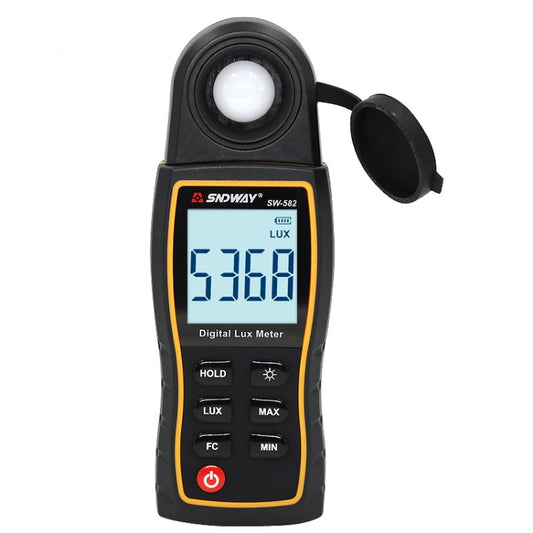 SNDWAY SW582 Handheld Digital Illuminance Meter High-Precision Digital Light Meter(SW582) - Consumer Electronics by SNDWAY | Online Shopping UK | buy2fix
