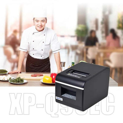 Xprinter XP-Q90EC 58mm Portable Express List Receipt Thermal Printer, Style:USB+Bluetooth(US Plug) - Printer by Xprinter | Online Shopping UK | buy2fix