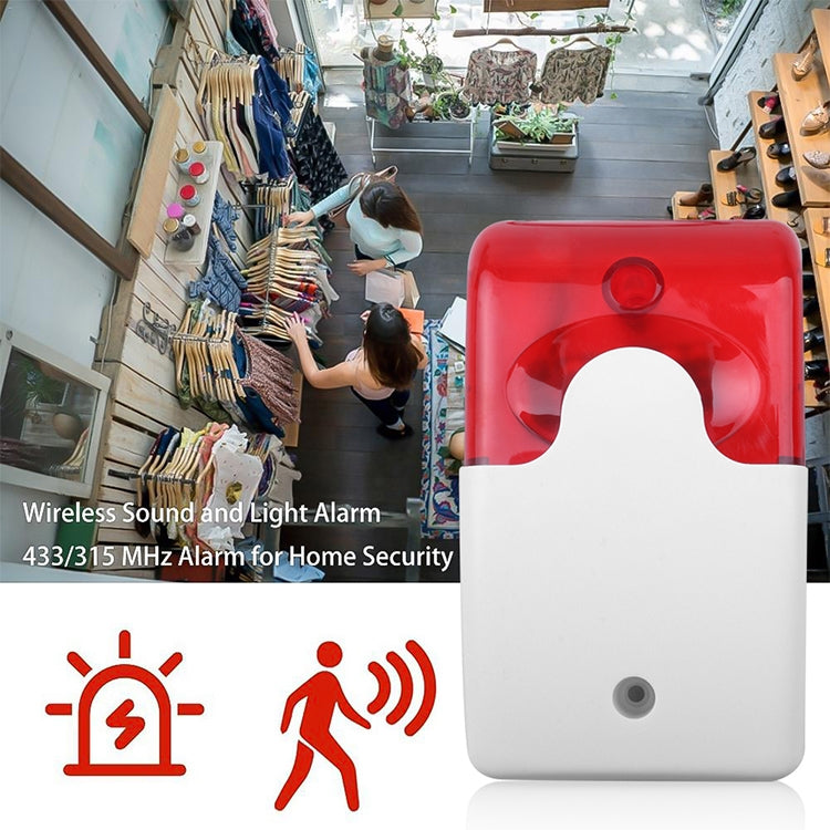 LY-103 Sound And Light Alarm Emergency Call For Help Connection Type Alarm, Specification: 24V (Red) - Security by buy2fix | Online Shopping UK | buy2fix