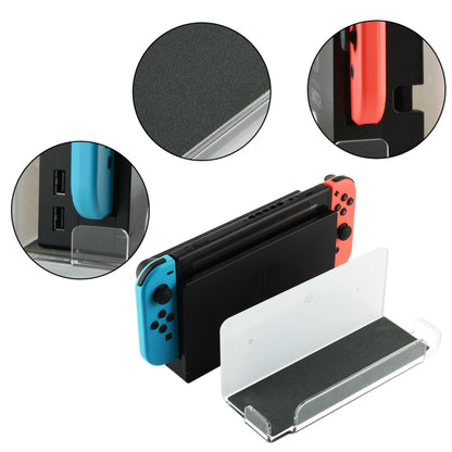 Game Console Wall Storage Bracket Game Console Accessories Storage Rack For Nintendo Switch(Transparent) - Holder by buy2fix | Online Shopping UK | buy2fix