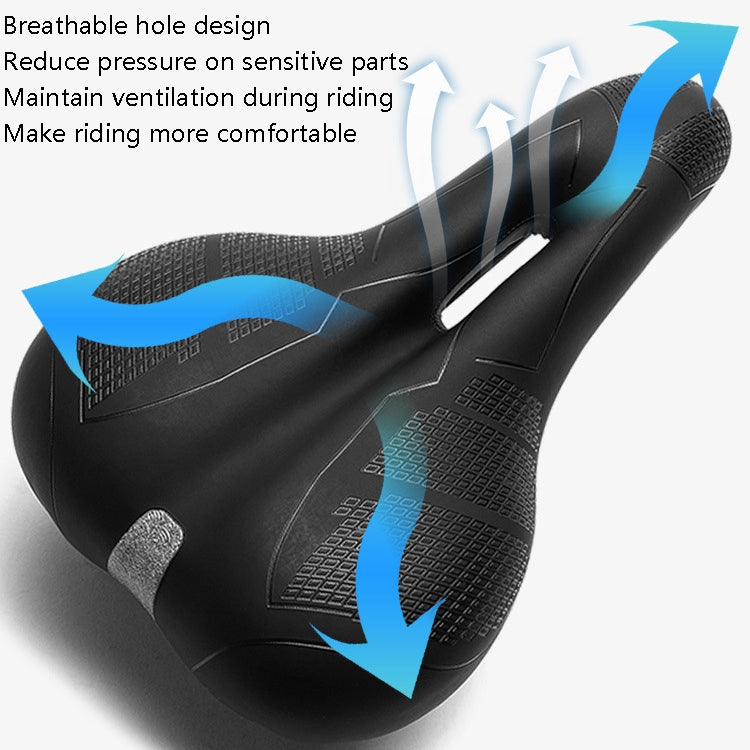 BG-1147 Bicycle Comfortable Cushion Bicycle Cycling Seat Mountain Bike Saddle Large - Outdoor & Sports by buy2fix | Online Shopping UK | buy2fix